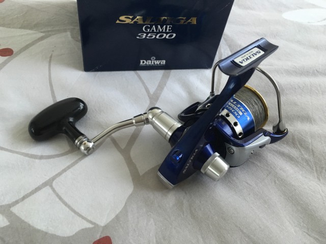 Daiwa Saltiga game 3500, Fishing